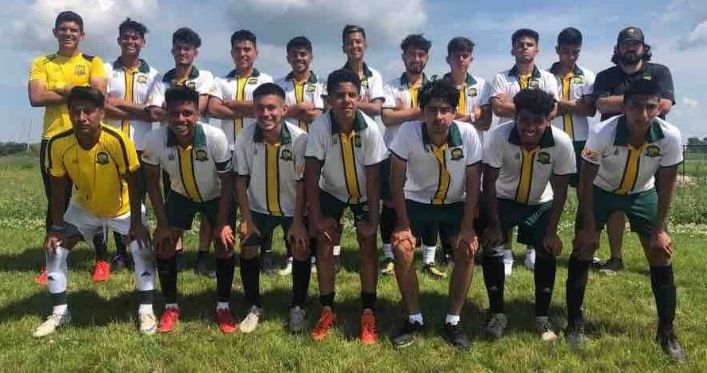 Napa Soccer Academy's under-14 boys team